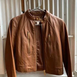 Leather Michael Kors Jacket